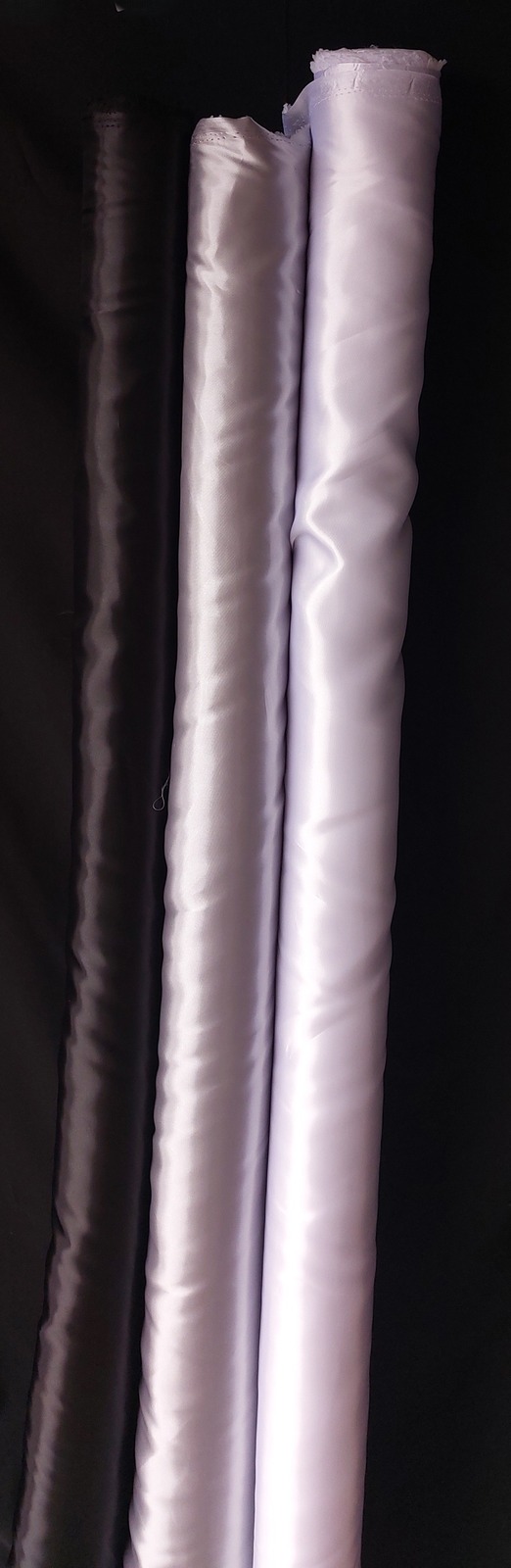 Rollos de raso satín de colores en Amangust